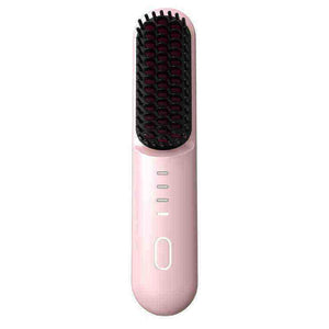 مشط Wireless Straight Comb لاسلكي Ceramic بـ 4 مستويات حرارة.
