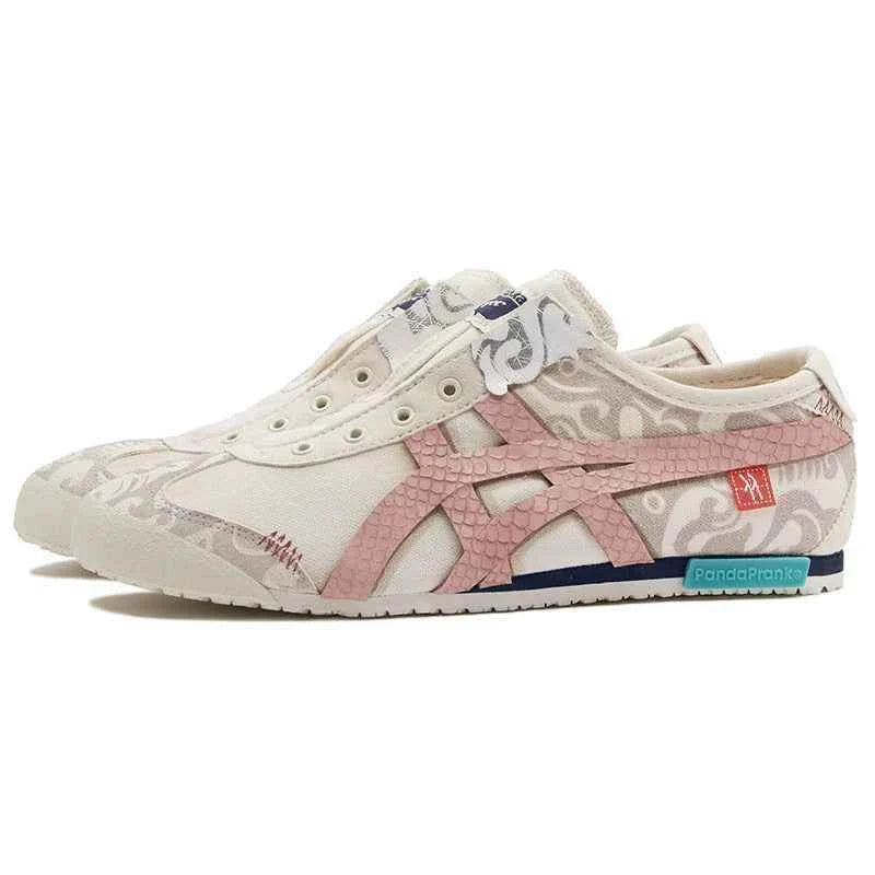 سنيكرز PandaPrank Millennium Dragon عصري لون بيج و Pink.