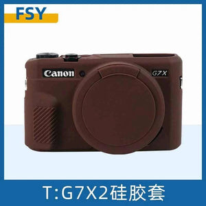 For Canon G7x2 Protective Case G7x3 Camera Bag Case Silicone Case Cute Card Dust Case Soft Case SX730 Portable Dropproof Accessories.