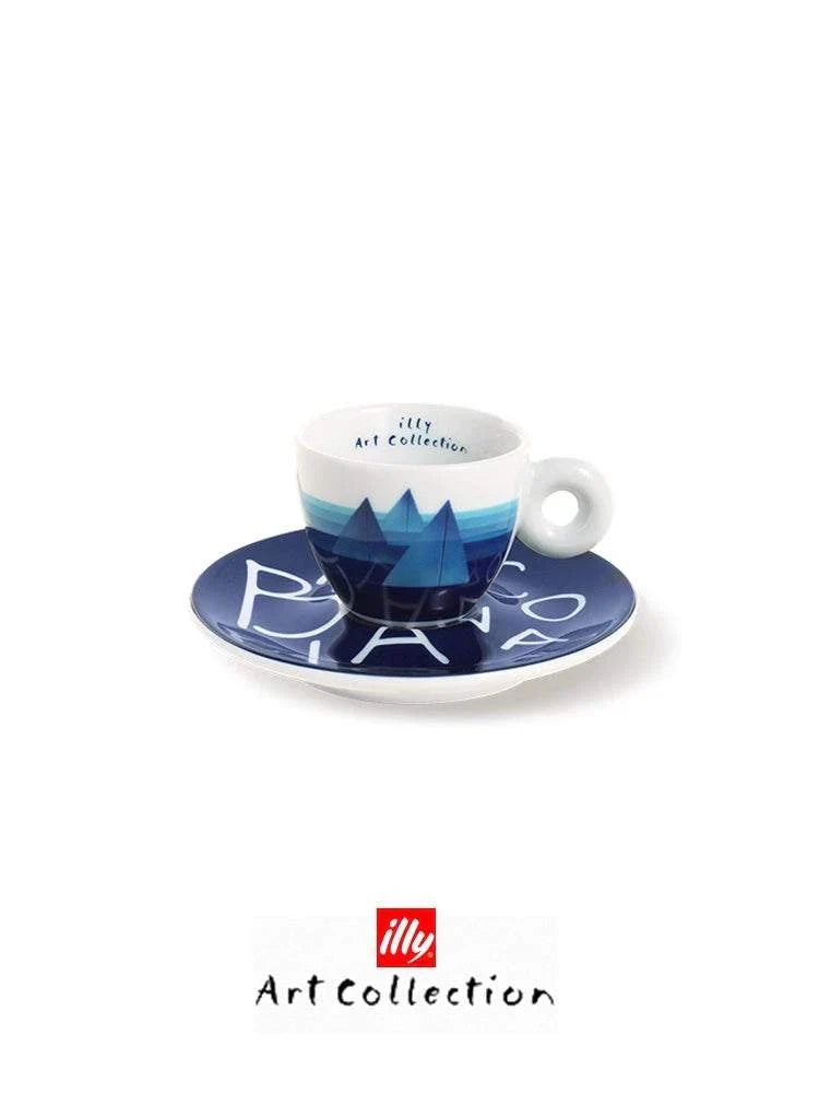illy 2025 Robert Wilson Art Collection Espresso Cup.