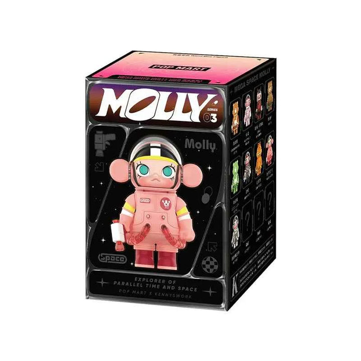 POPMART مجسمات Molly Space Adventures بوكس فضائي بمجسم.