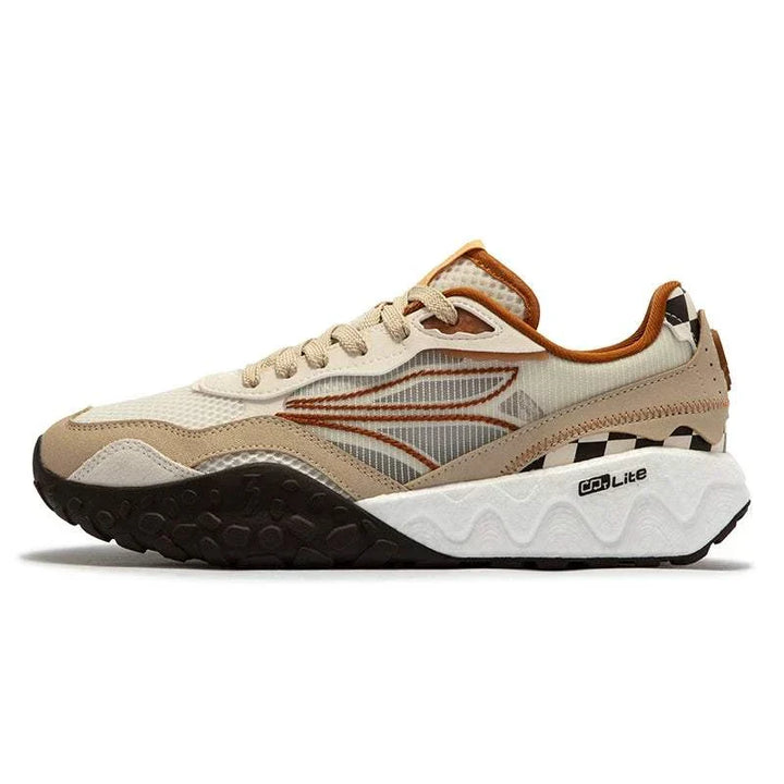 حذاء Shortcake 361 بتصميم شبكي وطبقات جلدية للنعل المخفف للصدمات ومناسبة للكاجوال والرياضة