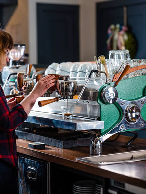 Spot American SLAYER espresso semi-automatic double-head three-head electronically controlled espresso machine high-end commercial