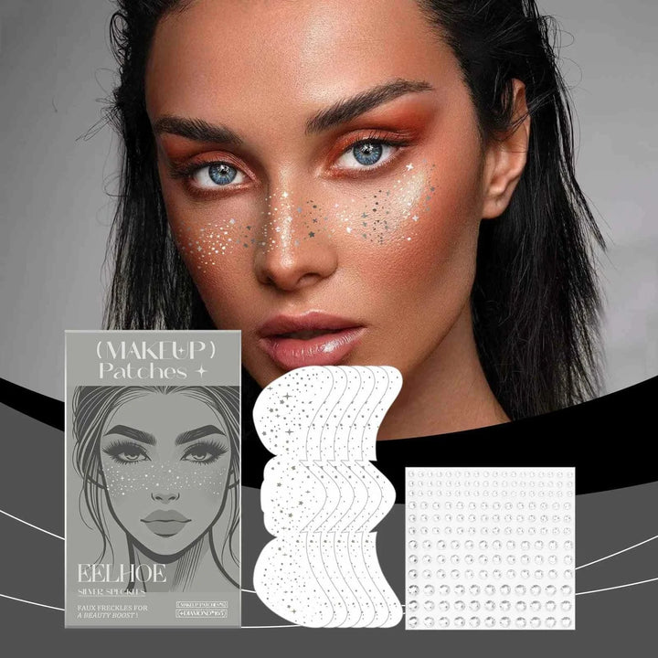 Taylor Swift Makeup Patches featuring sparkling, adhesive face decorations for a bold, glamorous look.