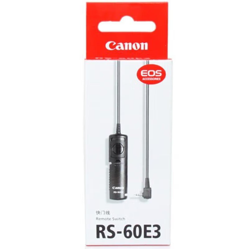 Canon RS-60E3 Long Exposure Shutter Cable 80E3 TC-80N3 RS-80N3 RC-6 Wireless Remote Shooting Continuous Shooting Canon DSLR Mirrorless R6 R7 R8 R10 R100 RP R5