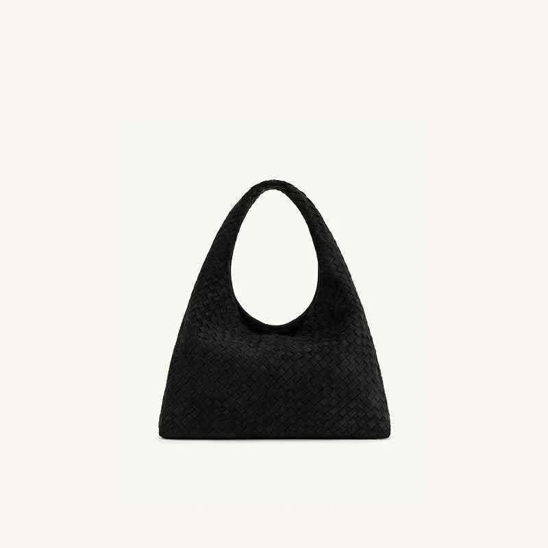 حقيبة JW PEI منسوجة كبيرة – JW PEI Woven Handbag بتصميم عملي أنيق.