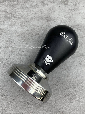 EP espressopart Devil Skull Professional Espresso Powder Hammer Press Filled 58.35 Stainless Steel