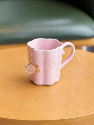 Starbucks cup 2026 Wanhua Meijing Jingdezhen high-value tea filter tea leak ceramic mug coffee cup.