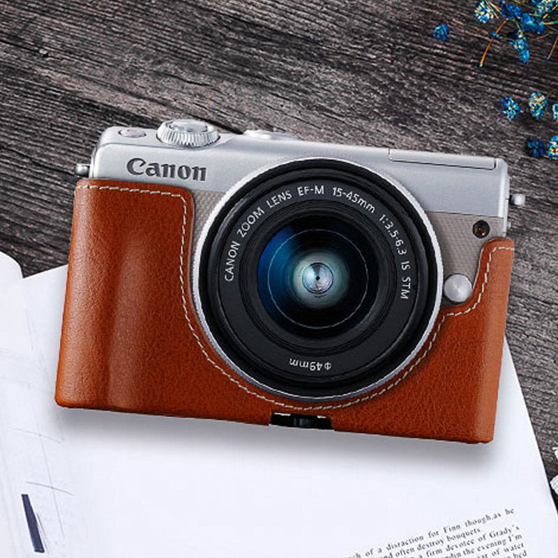 Canon G7X2 G7X3 R50 R100 Exclusive Original Color Case Base Custom Leather Case Canon