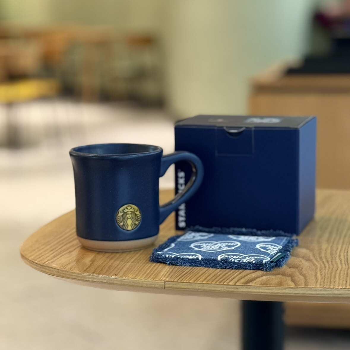 Starbucks Cup Denim Mark Accompanying Stainless Steel.