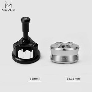 موزع قهوة Muvna WDT Tool لتوزيع مثالي بقطر 58mm و 58.35mm.