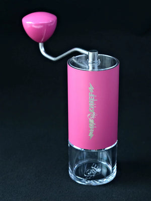 Licensed Shop MISCHIEF Prank Studio Pink M40 Hand Crank Coffee Grinder Compatible Pour-Over Italian