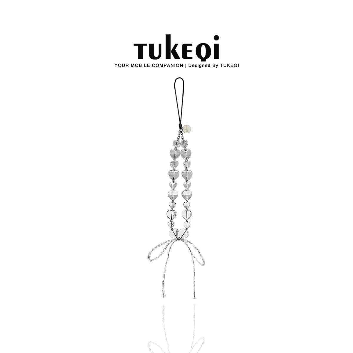Rabbit can seven original handmade beaded lanyard high-end sense series original mobile phone chain camera with chain ins.