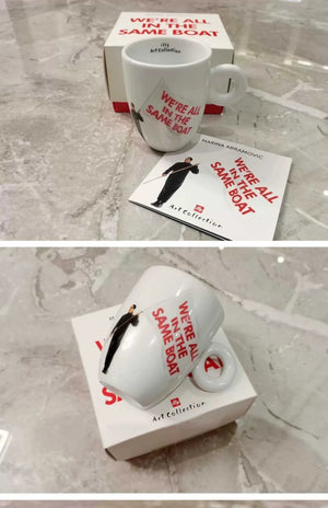 illy 2018 Marina Abramovic Latte Cup.