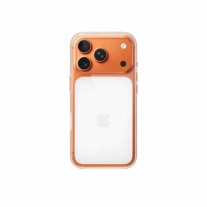 غطاء iPhone 17 Pro شفاف أصلي مع تقنية MagSafe للحماية والأناقة