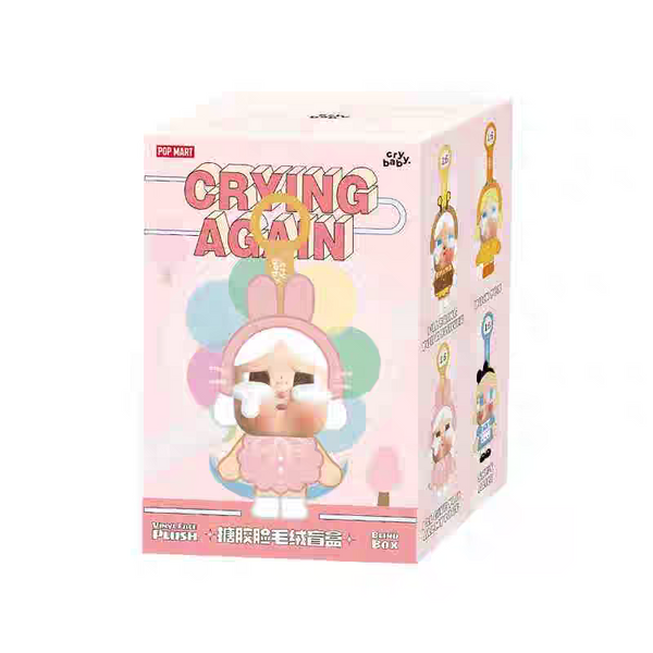 مجسمات Crybaby من Pop Mart سلسلة Crying Again في صندوق مفاجآت.