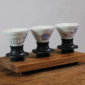 HARIO Tachibana Yoshichi Smart Cup & Teapot Set.
