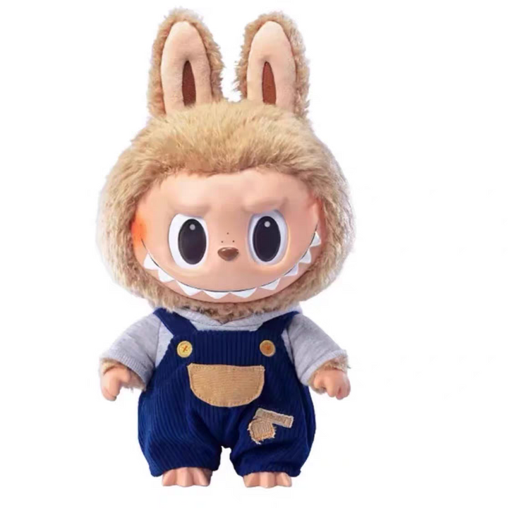 Pop Mart THE MONSTERS - I FOUND YOU Vinyl Face Doll in brown bunny costume.