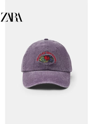 ZARA2026 Autumn New Arrival: Women's Fruit of the Loom™ Baseball Cap 0653288 611