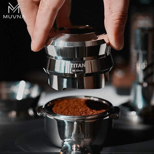 MUVNA Espresso Bottomless Handle and Press Ring Set.