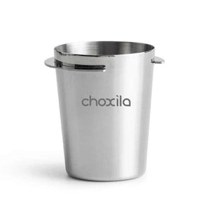 كوب استقبال القهوة Choxila من الفولاذ المقاوم للصدأ - لون أسود.