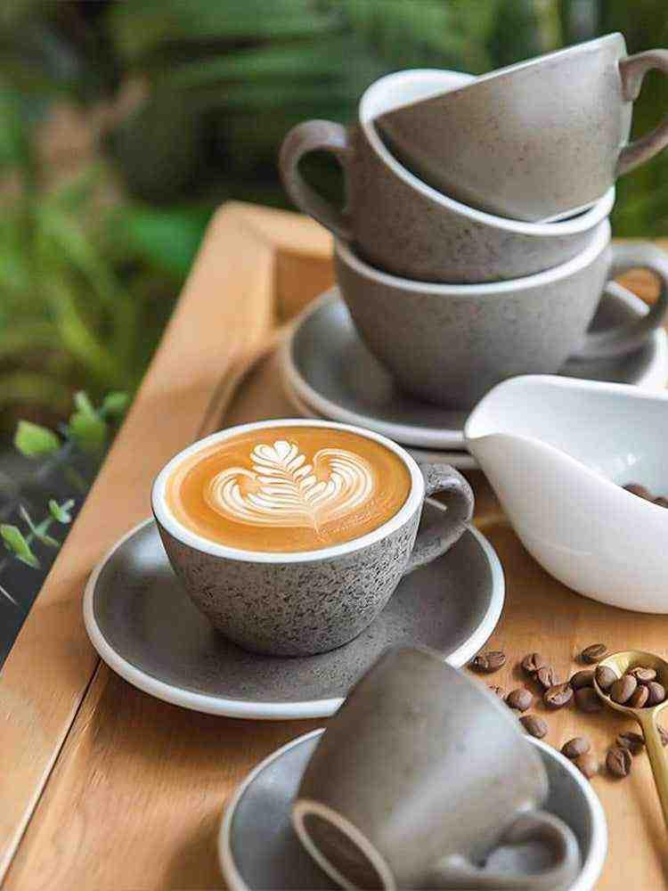 كوب Latte و Cappuccino سيراميك بتصميم Egg سعة 300ml.