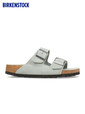 BIRKENSTOCK  Arizona double-button slippers.