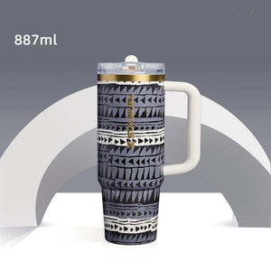 Stanley Tumbler كوب ستانلي الأصلي بأشكال فنية ونقوش مميزة ✨🎨.