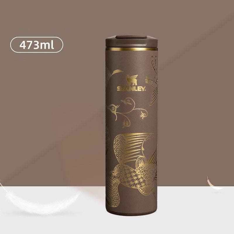 Stanley Tumbler كوب ستانلي الأصلي بأشكال فنية ونقوش مميزة ✨🎨.