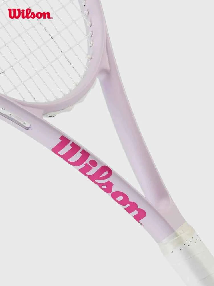 Wilson مضرب تنس رسمي كربون كامل إصدار محدود للكبار احترافي لجميع المواسم | Wilson Tennis Racket.