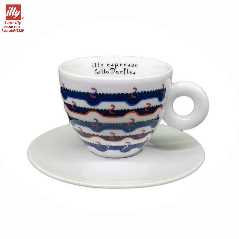 فنجان Espresso من illy Art Collection بتصميم Gillo Dorfles.