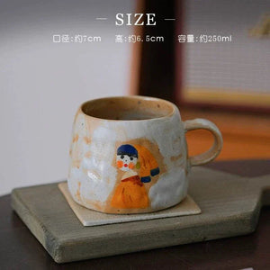 Yifang handmade coffee cup  Van Gogh صنلعة يدوية.