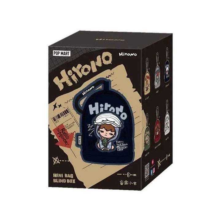 POPMART شنطة صغيرة سلسلة Hirono Echo في صندوق مفاجآت.