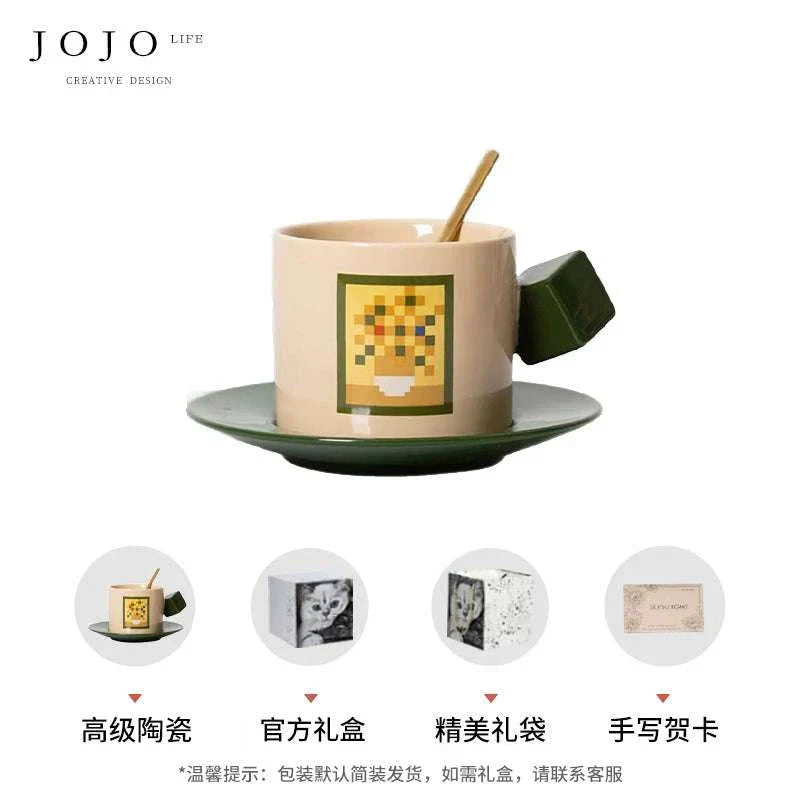 JOJO coffee cup Rubik's.
