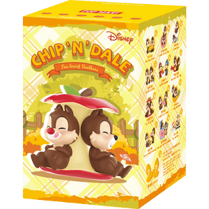 مجسمات Disney Chip 'n' Dale من POP MART بنظام Blind Box.