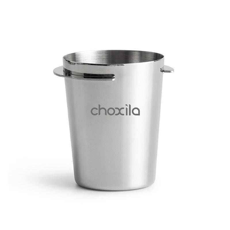 كوب استقبال القهوة Choxila من الفولاذ المقاوم للصدأ - لون أسود.