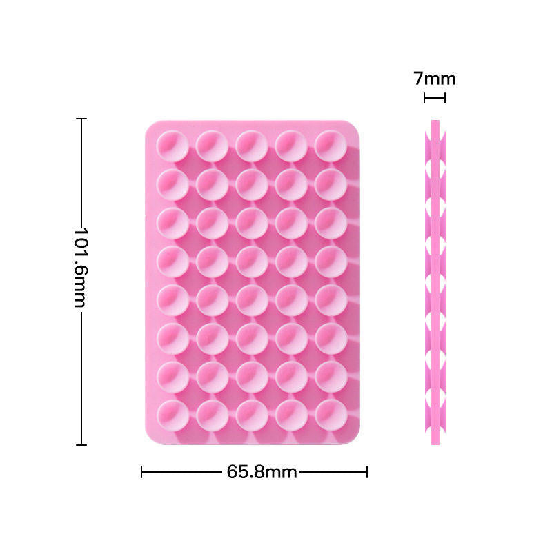 Double-sided silicone suction cup phone case holder high-value anti-drop three-dimensional suitable for Apple 17 female 2026 new model.