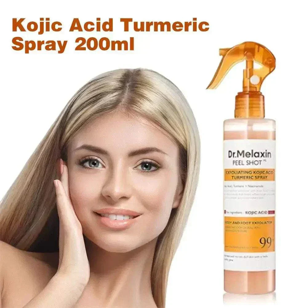 Dr. Melaxin Chemical Peeling Shot | بخاخ التقشير الكيميائي بالكركم ✨🌿.