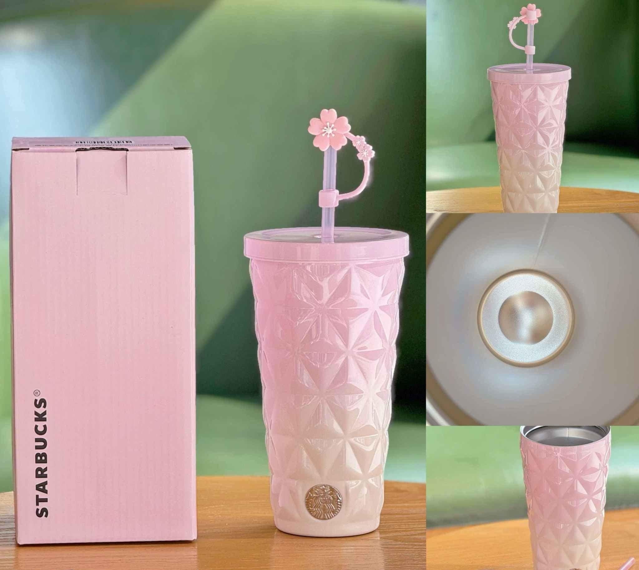 Starbucks cherry blossom spring bloom.