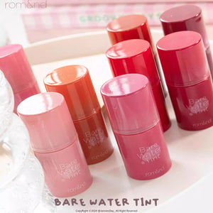 Korean women pseudo-plain lips! Romand watery lip glaze dye lip liquid moisturizes and long-lasting, covers lip lines without fading, and is low saturation.