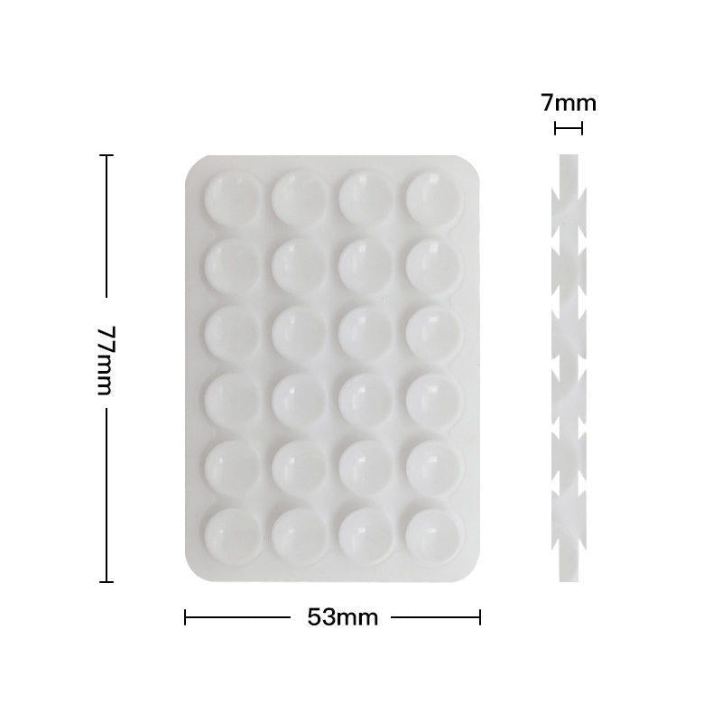 Double-sided silicone suction cup phone case holder high-value anti-drop three-dimensional suitable for Apple 17 female 2026 new model.