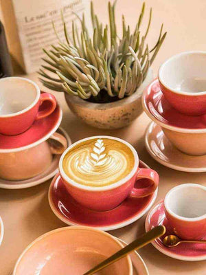 كوب Latte و Cappuccino سيراميك بتصميم Egg سعة 300ml.