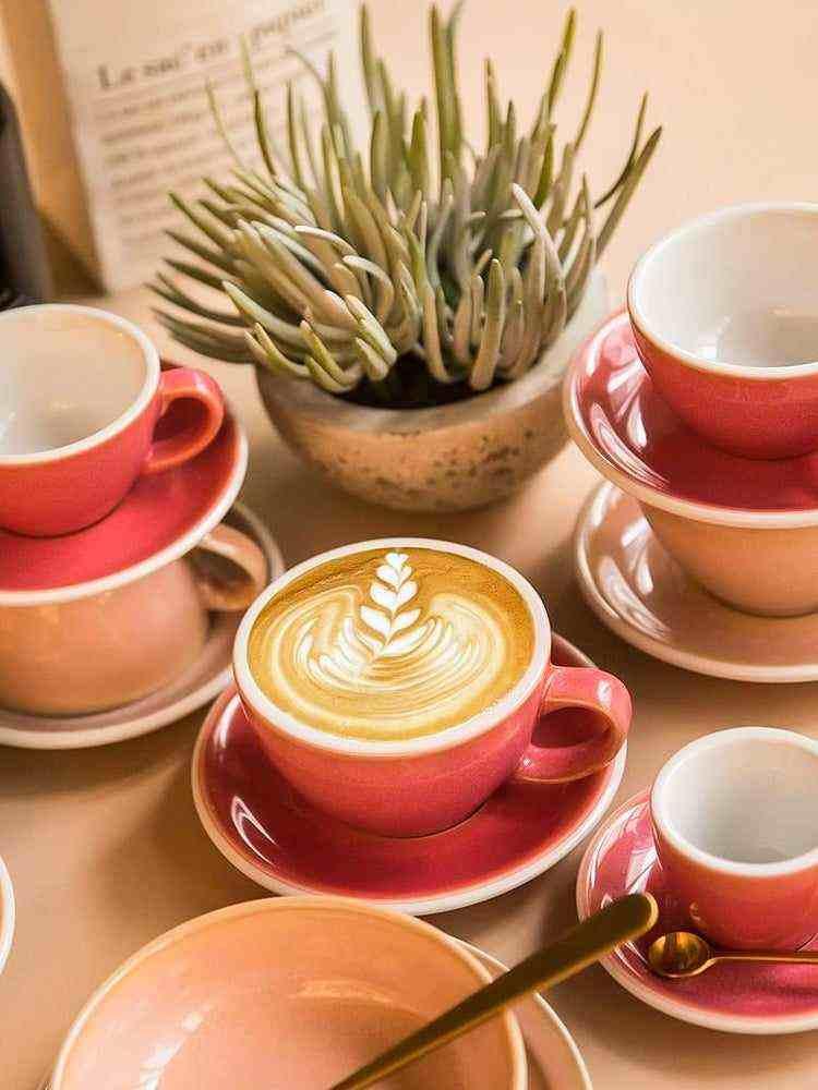 كوب Latte و Cappuccino سيراميك بتصميم Egg سعة 300ml.