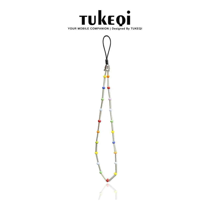 سلسلة هاتف محمول يدوية الصنع مزينة بالخرز الملون من سلسلة Rabbit can seven original عالية الجودة