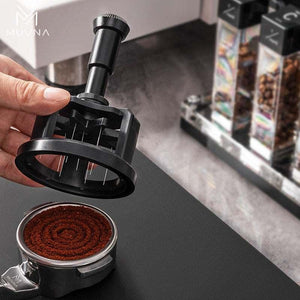موزع قهوة Muvna WDT Tool لتوزيع مثالي بقطر 58mm و 58.35mm.