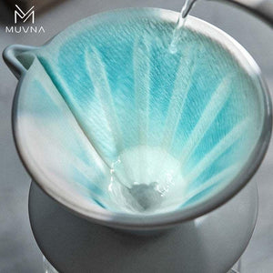 MUVNA Ceramic Filter Cup Drip Coffee V60.