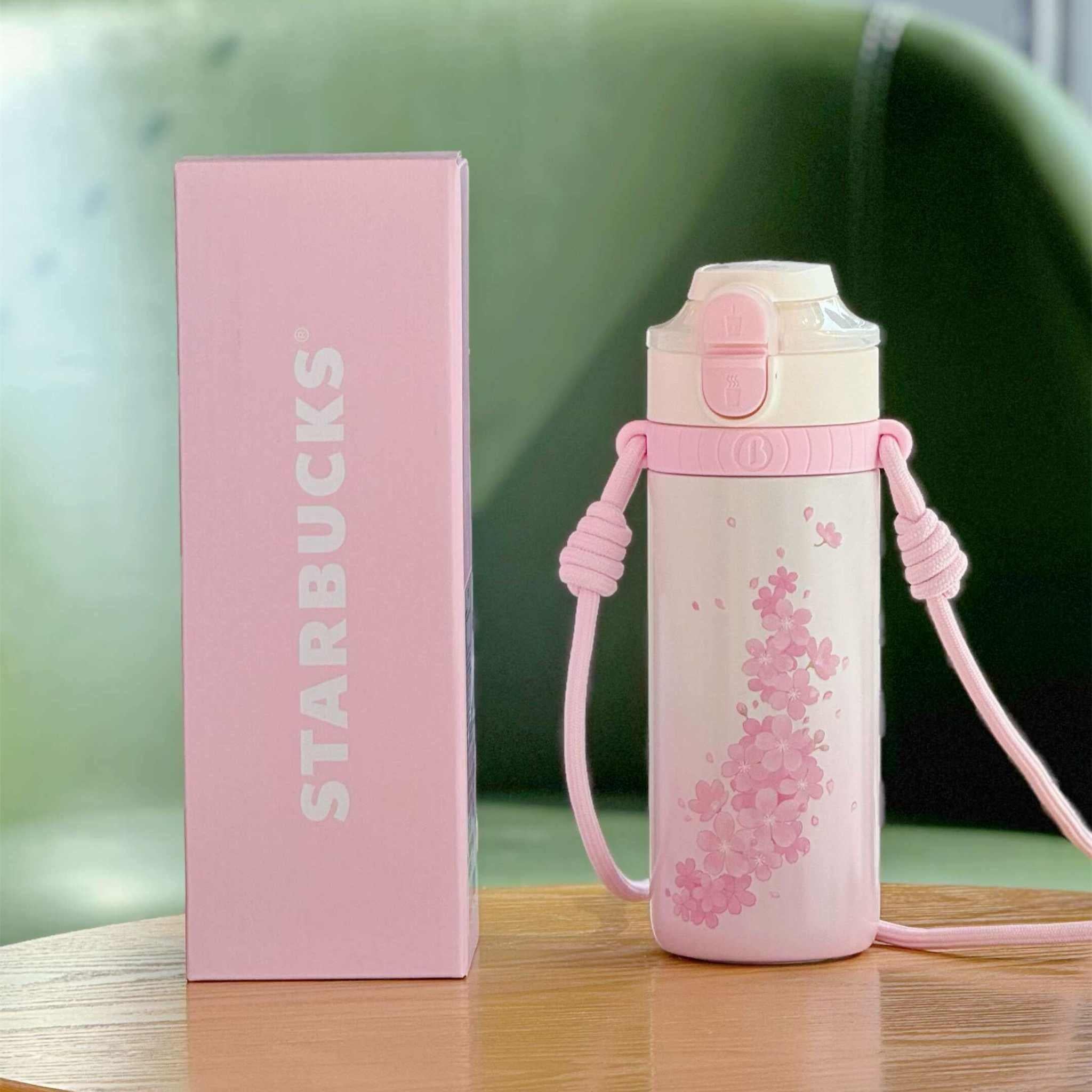 Cherry Blossom Starbucks Cup 🌸 مطارات ستاربكس الأصلية.