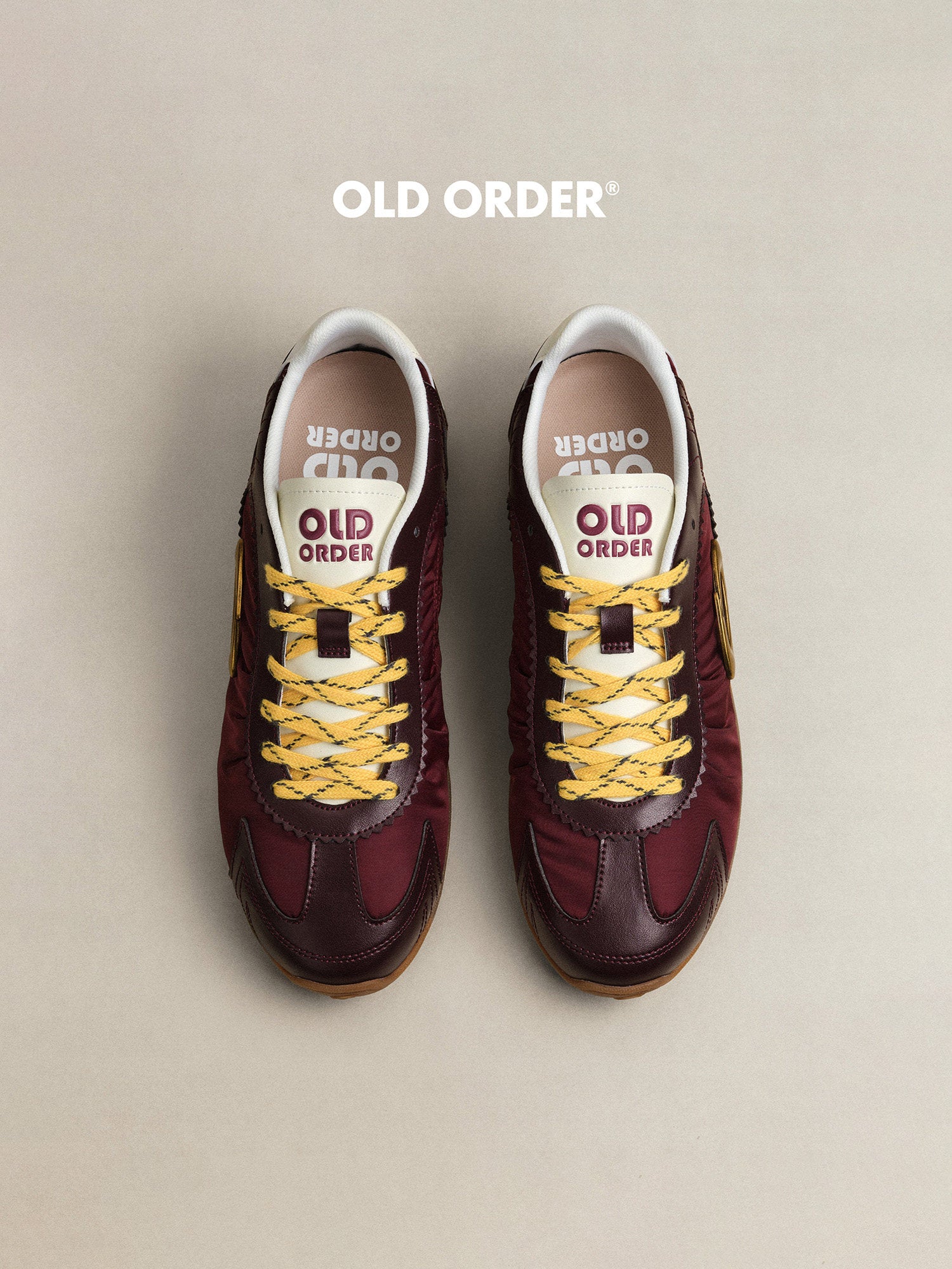 حذاء OLD ORDER رياضي مريح Summer Runner عنابي