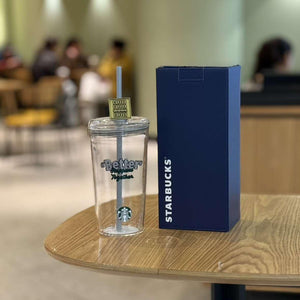 Starbucks Cup Denim Mark Accompanying Stainless Steel.