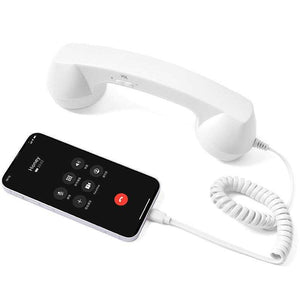 سماعة Retro Phone كلاسيكية للهواتف الذكية بألوان متعددة.